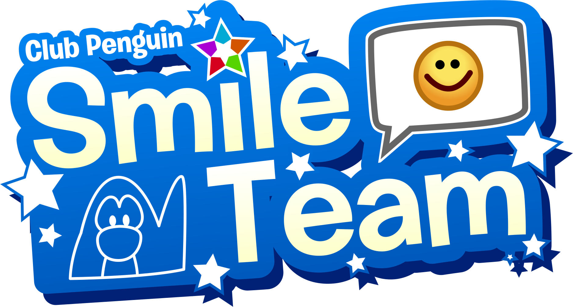 Club Penguin Smile Team Logo